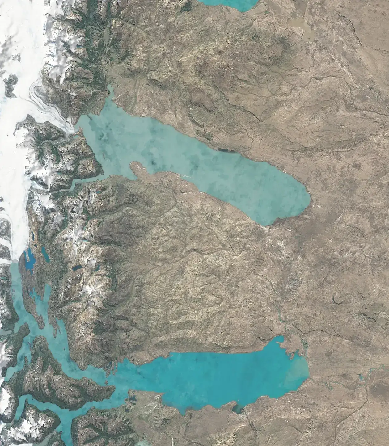 Cómo llegar — De El Calafate a El Chaltén, entre los dos lagos.